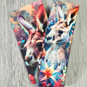 ZOX "HOP BACK UP" #801 AUSSIE ANIMAL NEW MEDIUM RARE GOLDIE KANGAROO WRISTBAND